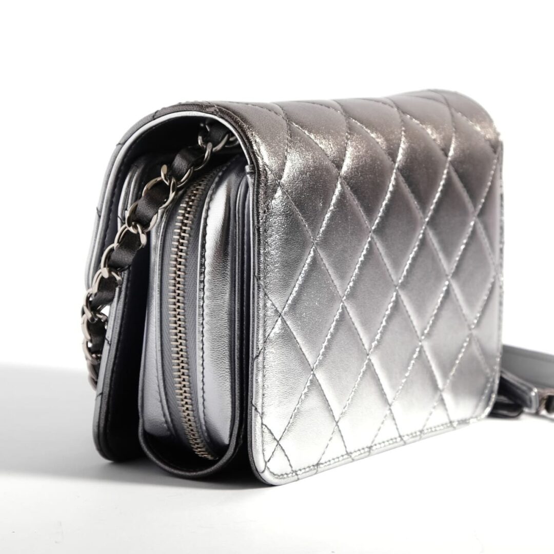 Chanel | 22c 早春新款方胖子/太空銀：圖片 5
