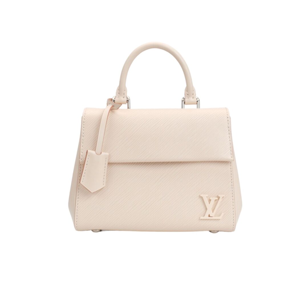 Lv 新款 mini cluny 石英白色
