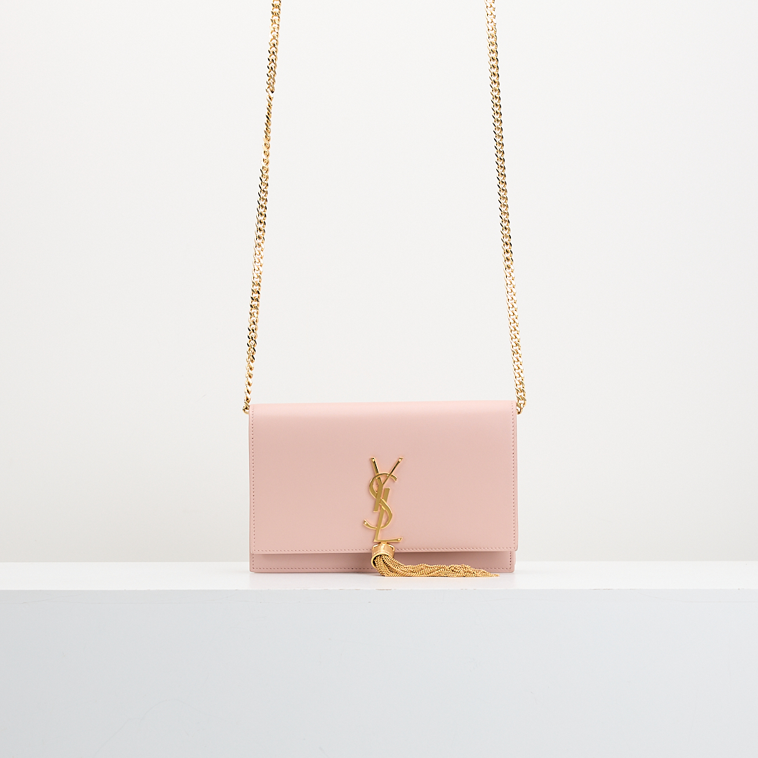 二手 Ysl kate woc流蘇鏈條包