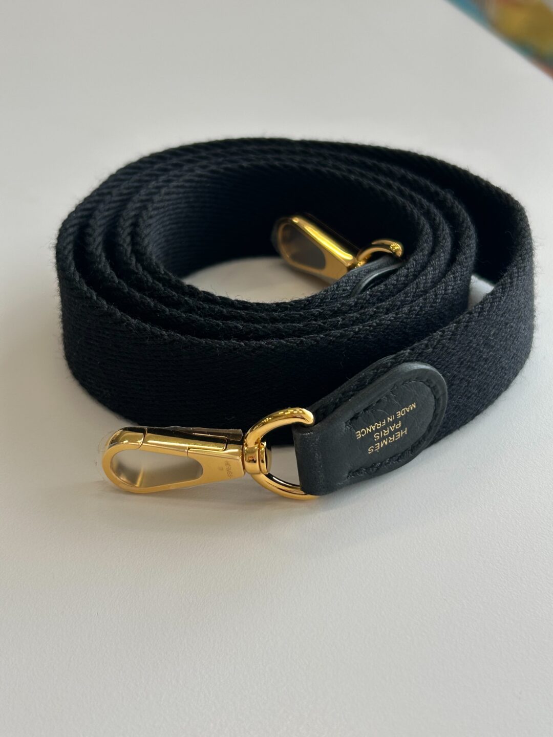 二手 Hermes mini evelyne黑金W刻：圖片 17