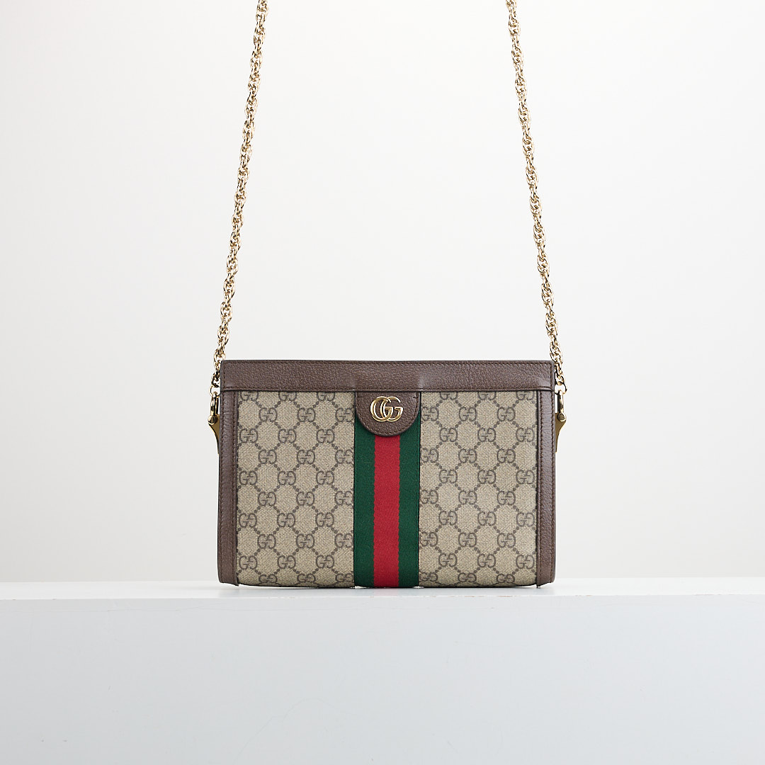 二手Gucci Ophidia 小號鍊包