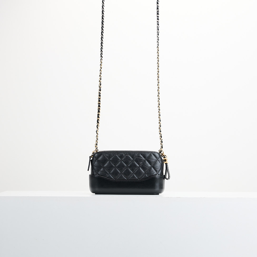 二手Chanel 流浪 WOC/黑 