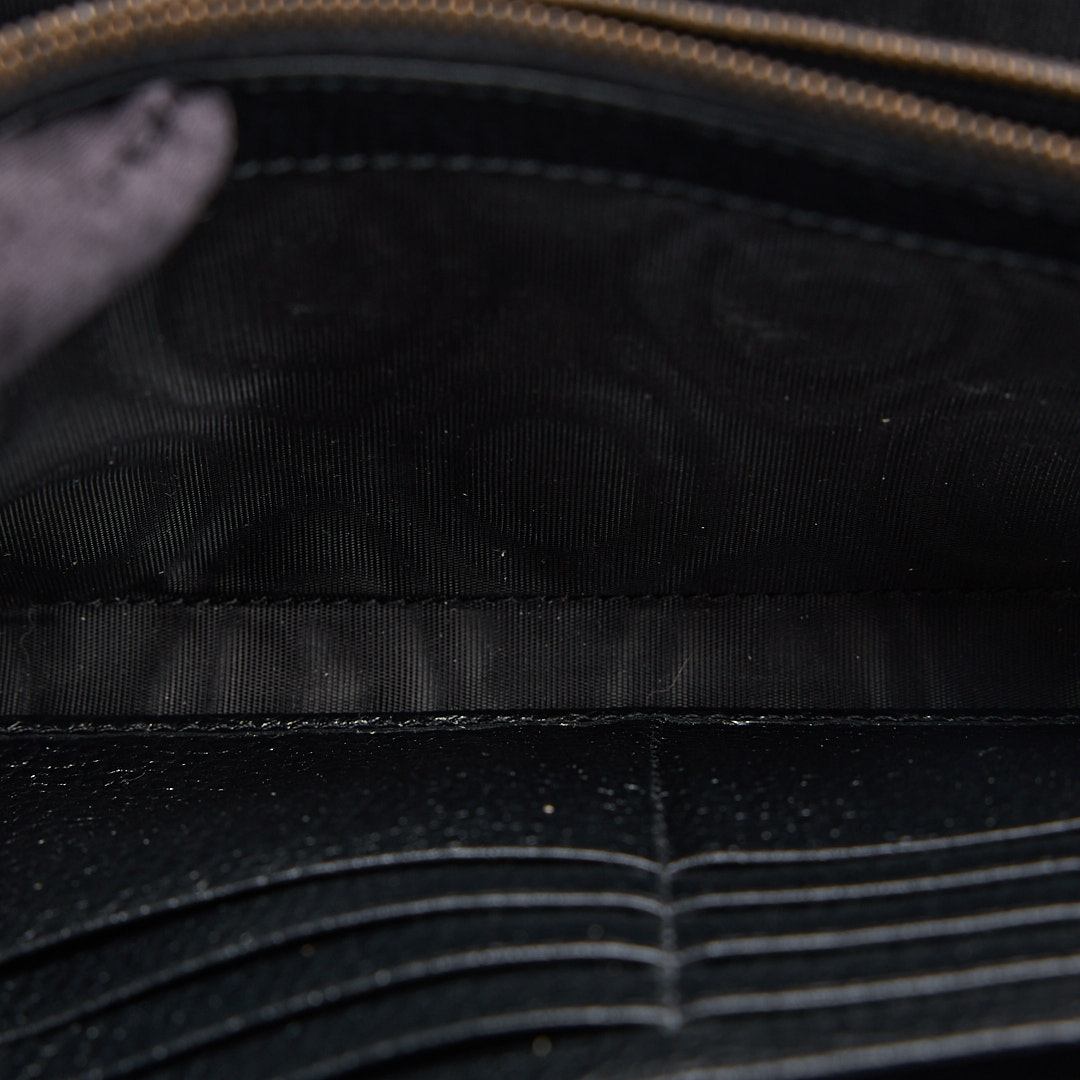 二手Gucci marmont woc風琴包/黑金:圖片 28