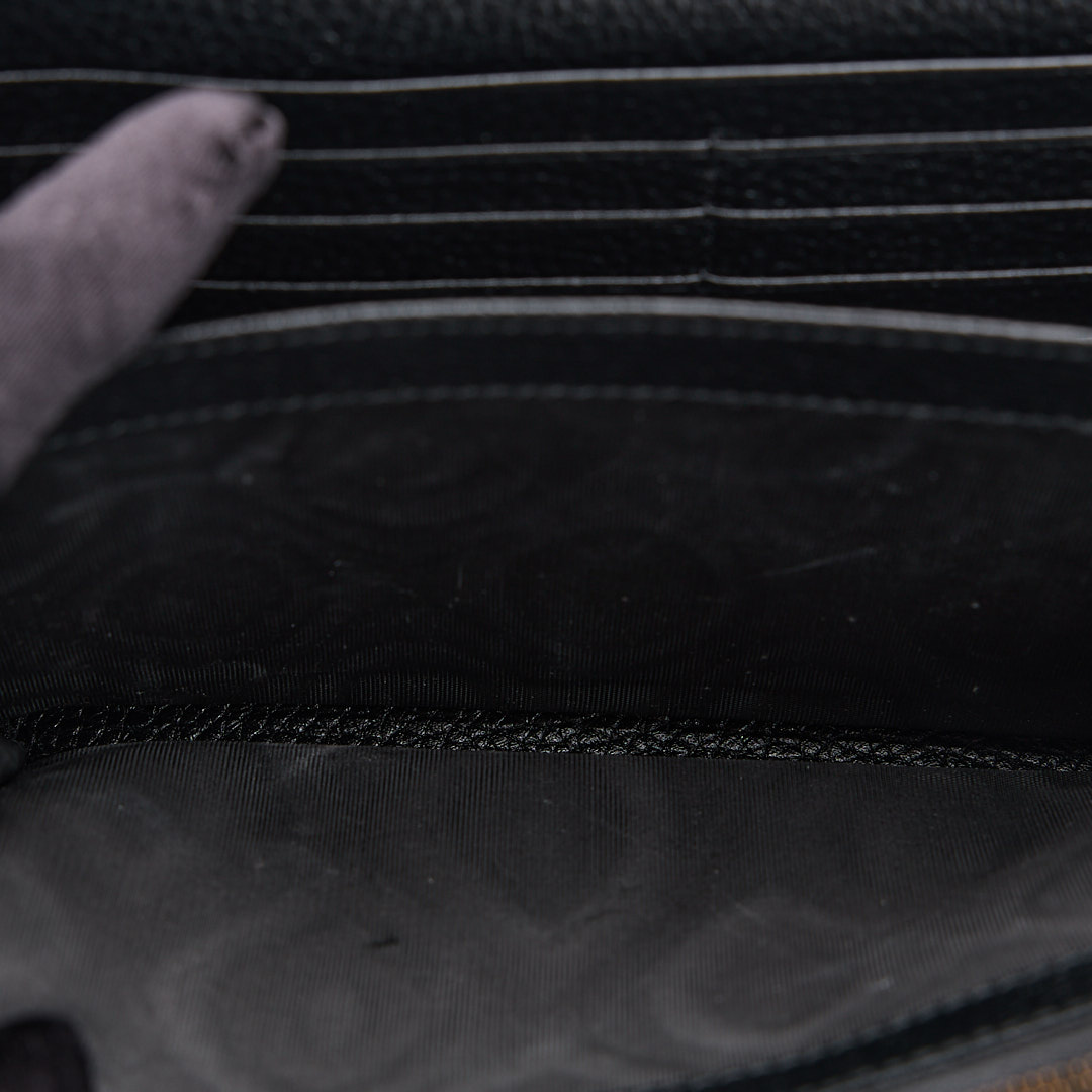 二手Gucci marmont woc風琴包/黑金:圖片 26