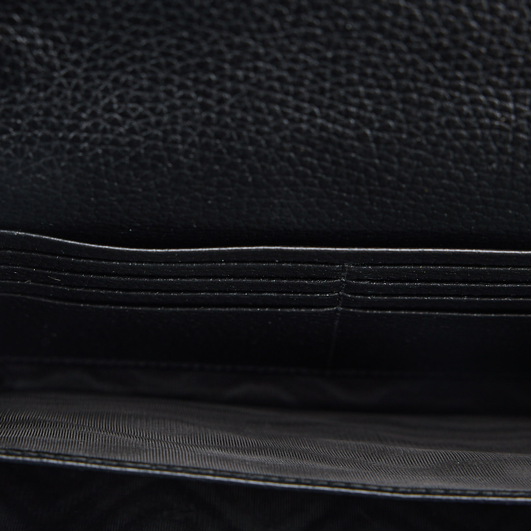 二手Gucci marmont woc風琴包/黑金:圖片 31