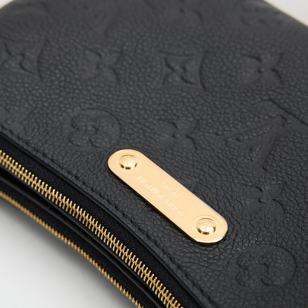 二手Lv Liv 黑壓紋麻將包/晶片款:圖片 18