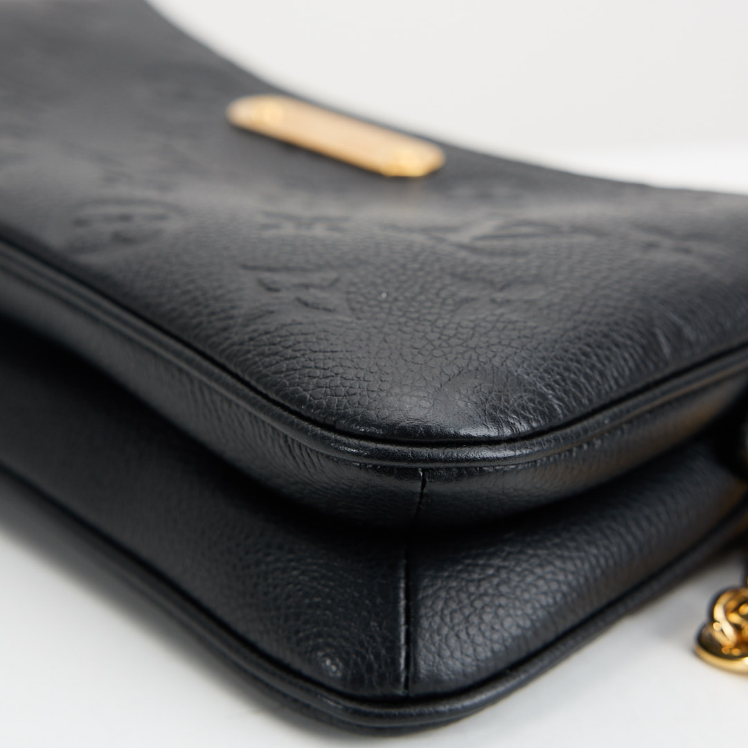 二手Lv Liv 黑壓紋麻將包/晶片款:圖片 12