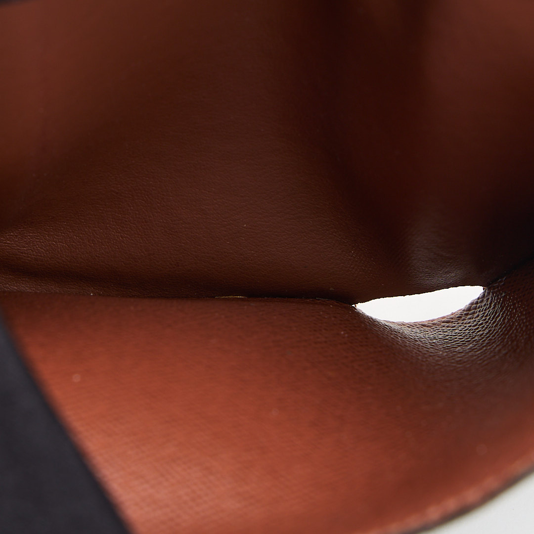 二手Lv Victorine三折短夾/老花金扣 晶片款:圖片 18