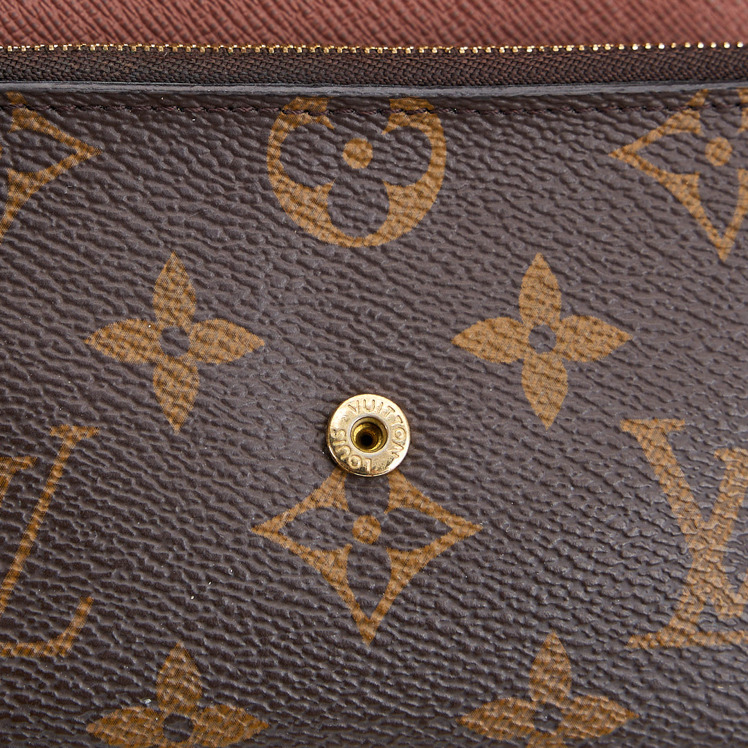 二手Lv Victorine三折短夾/老花金扣 晶片款:圖片 15