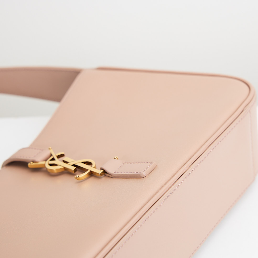 二手 ysl le5a7 奶茶色腋下包:圖片 13
