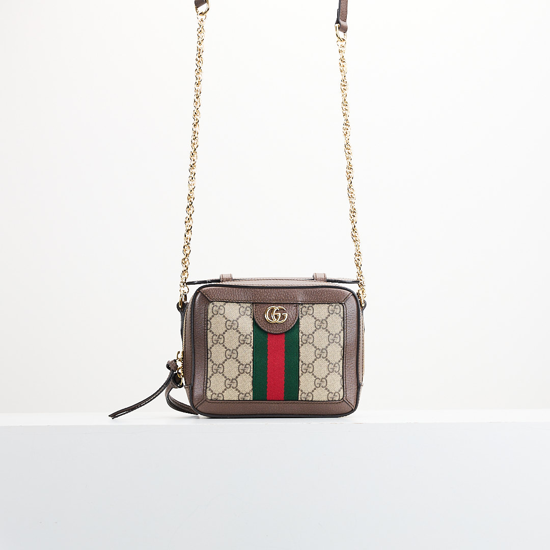 二手Gucci ophidia mini小方包