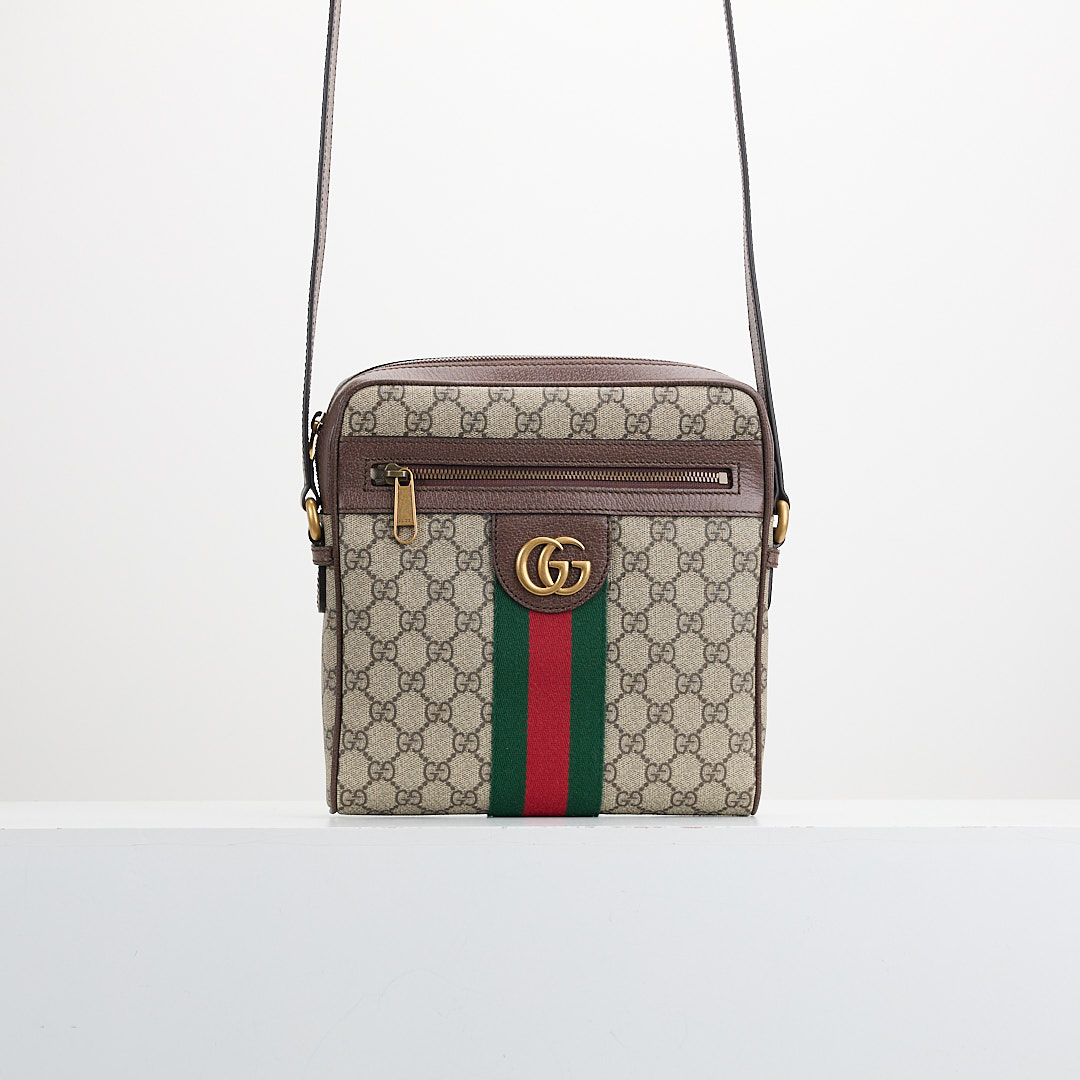 二手Gucci Ophidia 小號郵差包