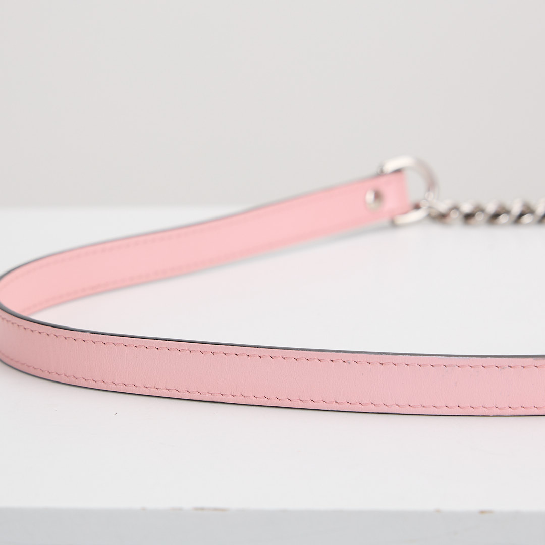 二手Gucci marmont 26粉銀:圖片 12