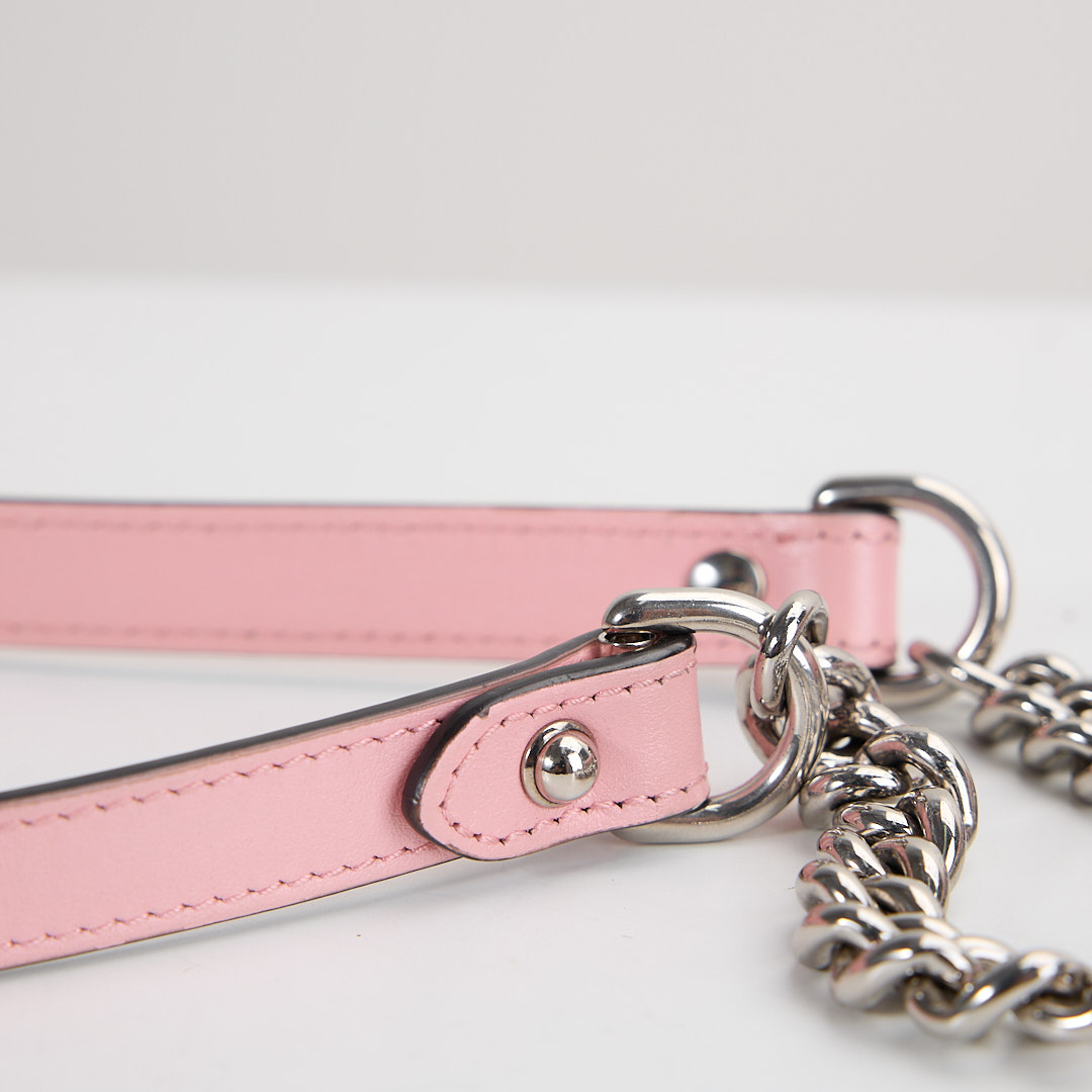 二手Gucci marmont 26粉銀:圖片 21