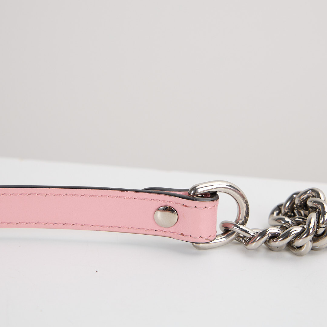 二手Gucci marmont 26粉銀:圖片 20