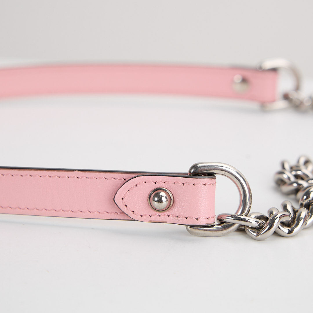 二手Gucci marmont 26粉銀:圖片 19