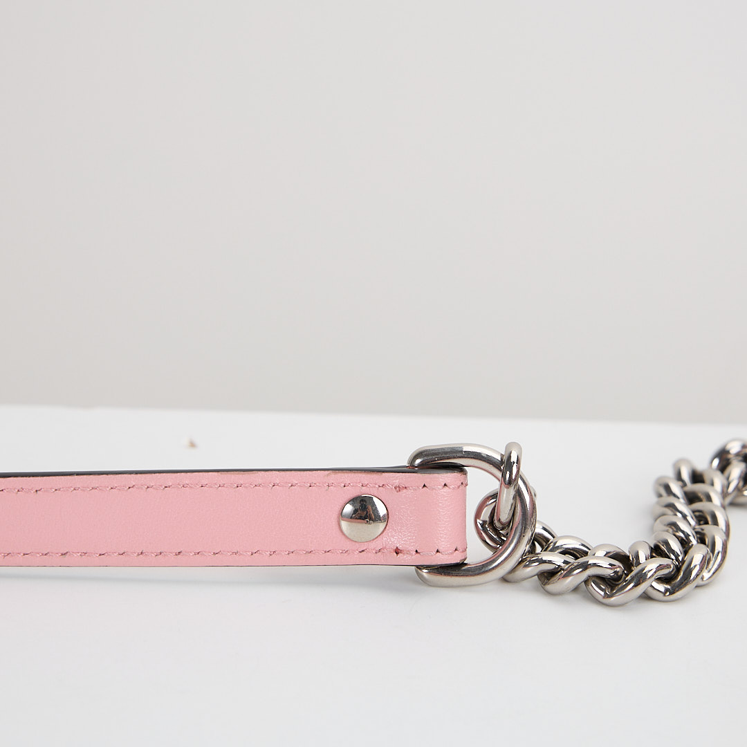 二手Gucci marmont 26粉銀:圖片 18