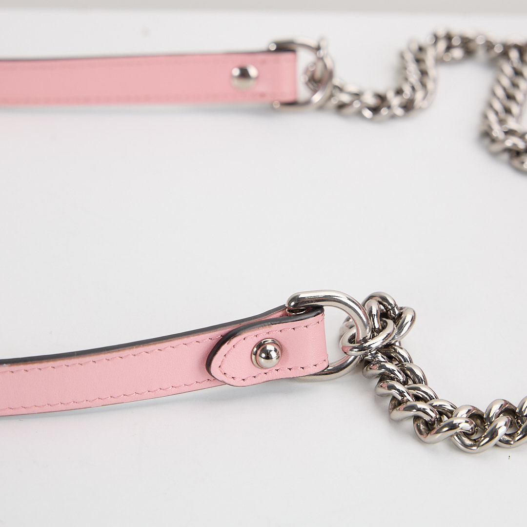 二手Gucci marmont 26粉銀:圖片 17