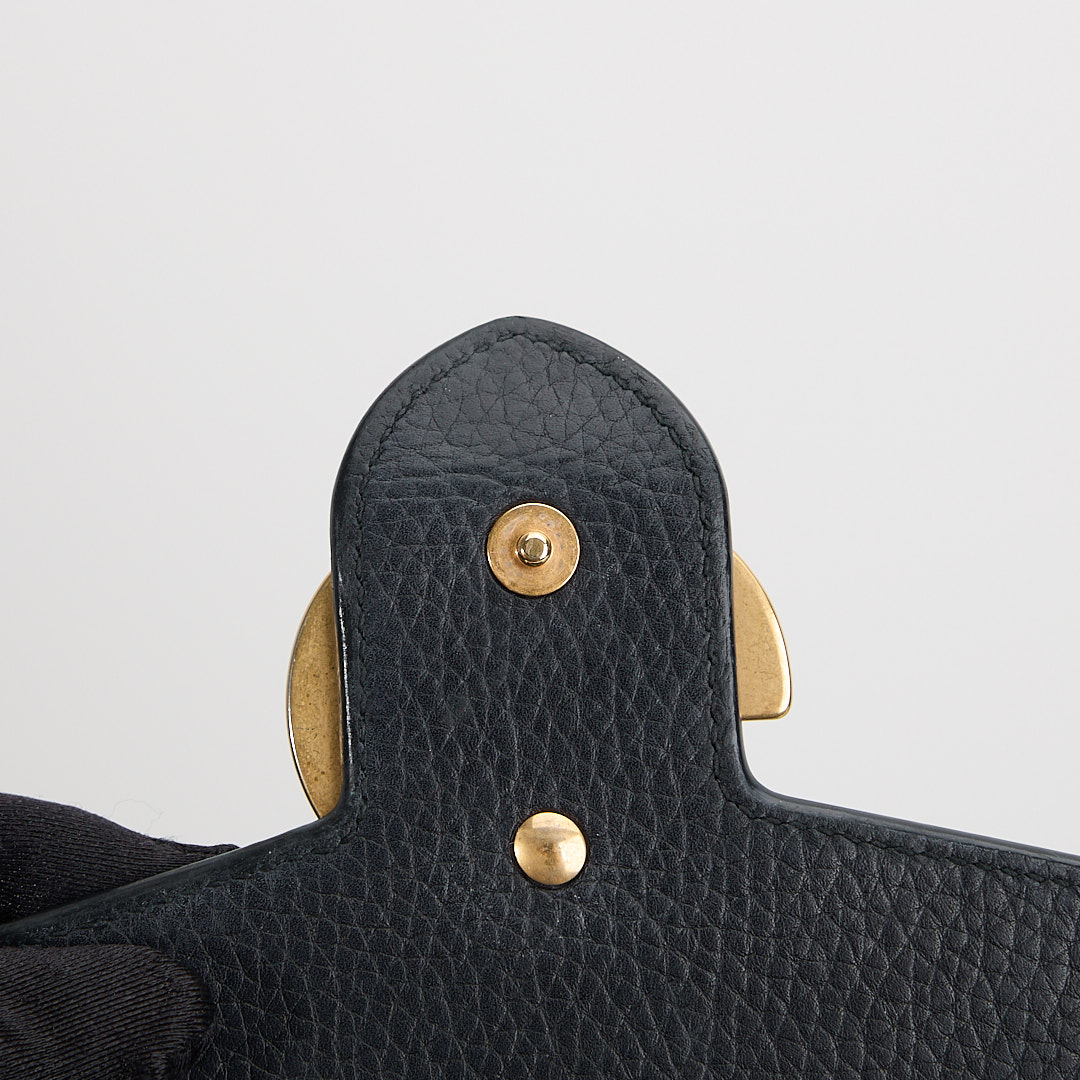 二手Gucci marmont woc風琴包/黑金:圖片 20