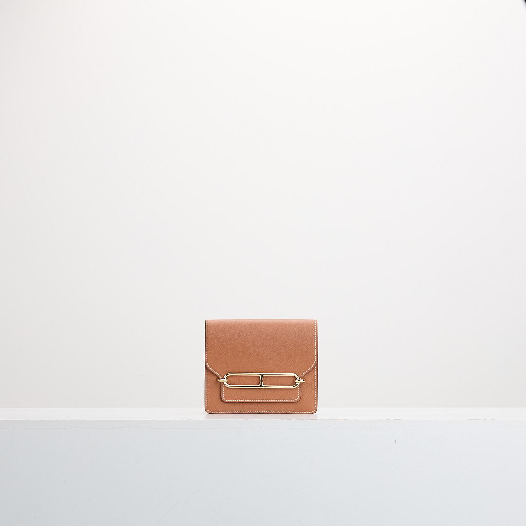 二手Hermès Roulis slim 金棕金