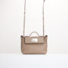 二手 Hermès mini 2424 大象灰銀扣 B刻