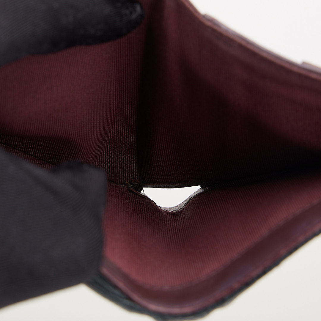 二手Chanel 兩折短夾/黑金牛 :圖片 22