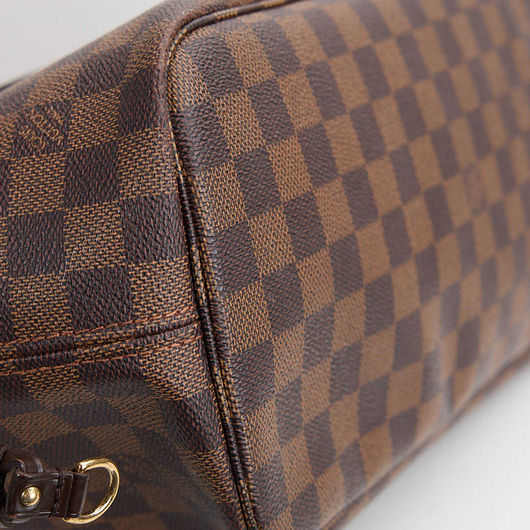 二手Lv neverfull MM 棋盤格子母托特包:圖片 11