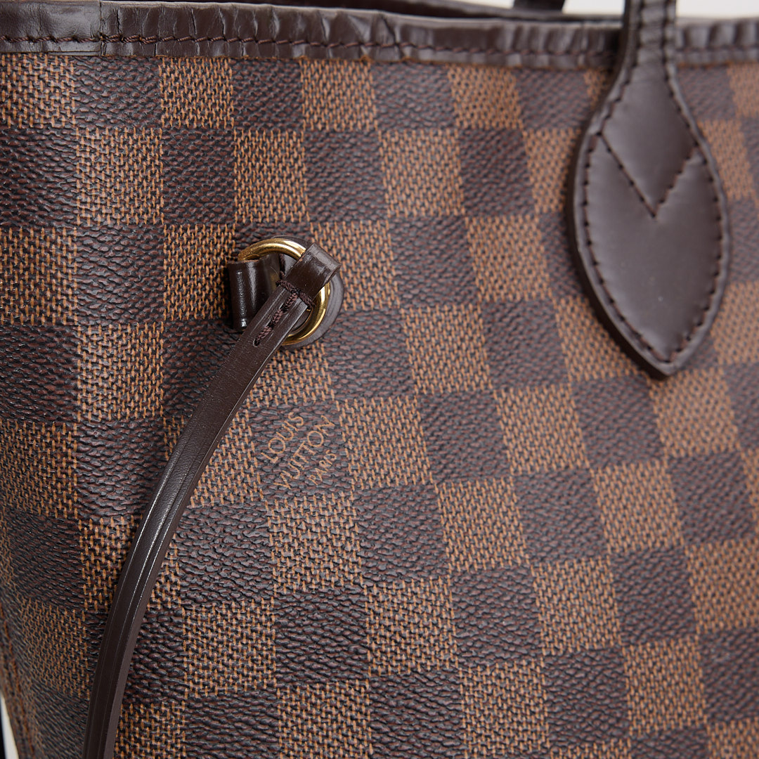 二手Lv neverfull MM 棋盤格子母托特包:圖片 10