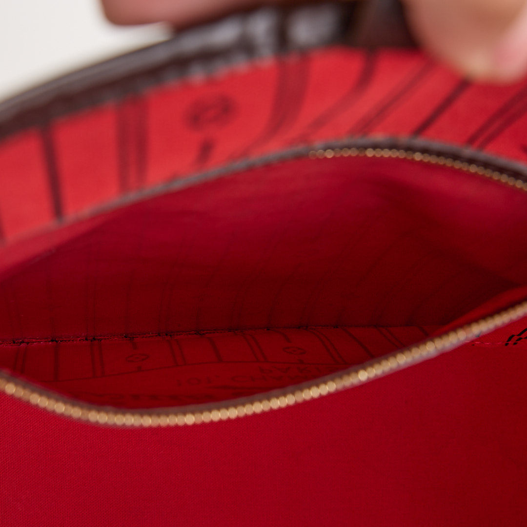 二手Lv neverfull MM 棋盤格子母托特包:圖片 20