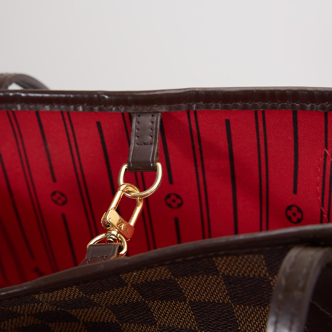 二手Lv neverfull MM 棋盤格子母托特包:圖片 17