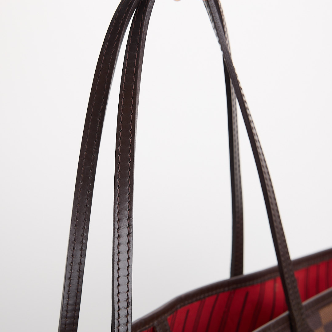 二手Lv neverfull MM 棋盤格子母托特包:圖片 16