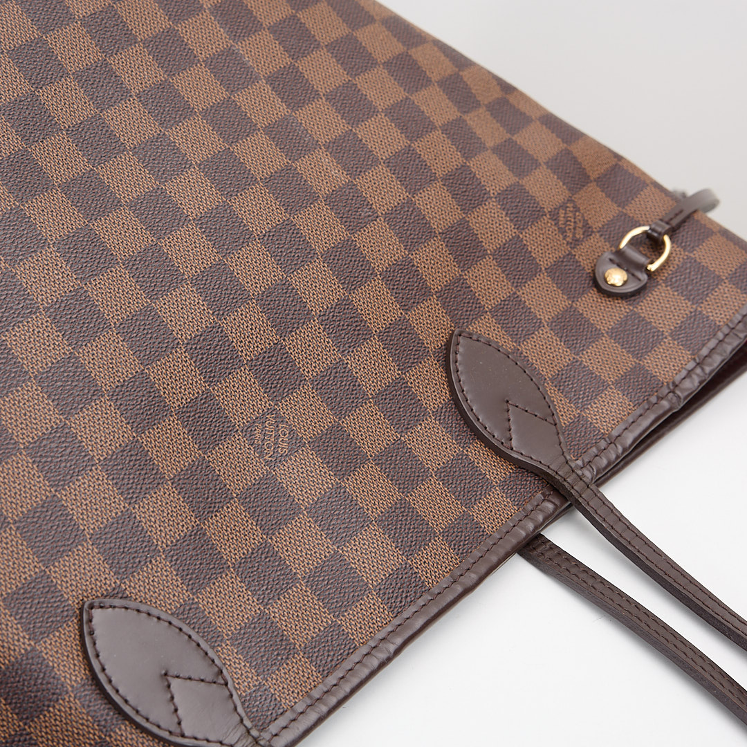 二手Lv neverfull MM 棋盤格子母托特包:圖片 15