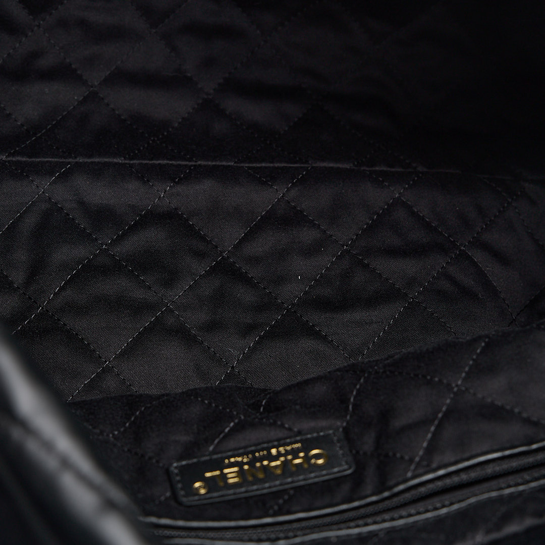 二手Chanel 22bag 中號黑金:圖片 19