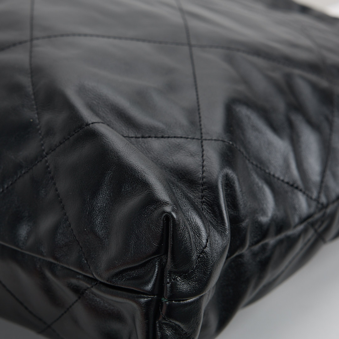 二手Chanel 22bag 中號黑金:圖片 14