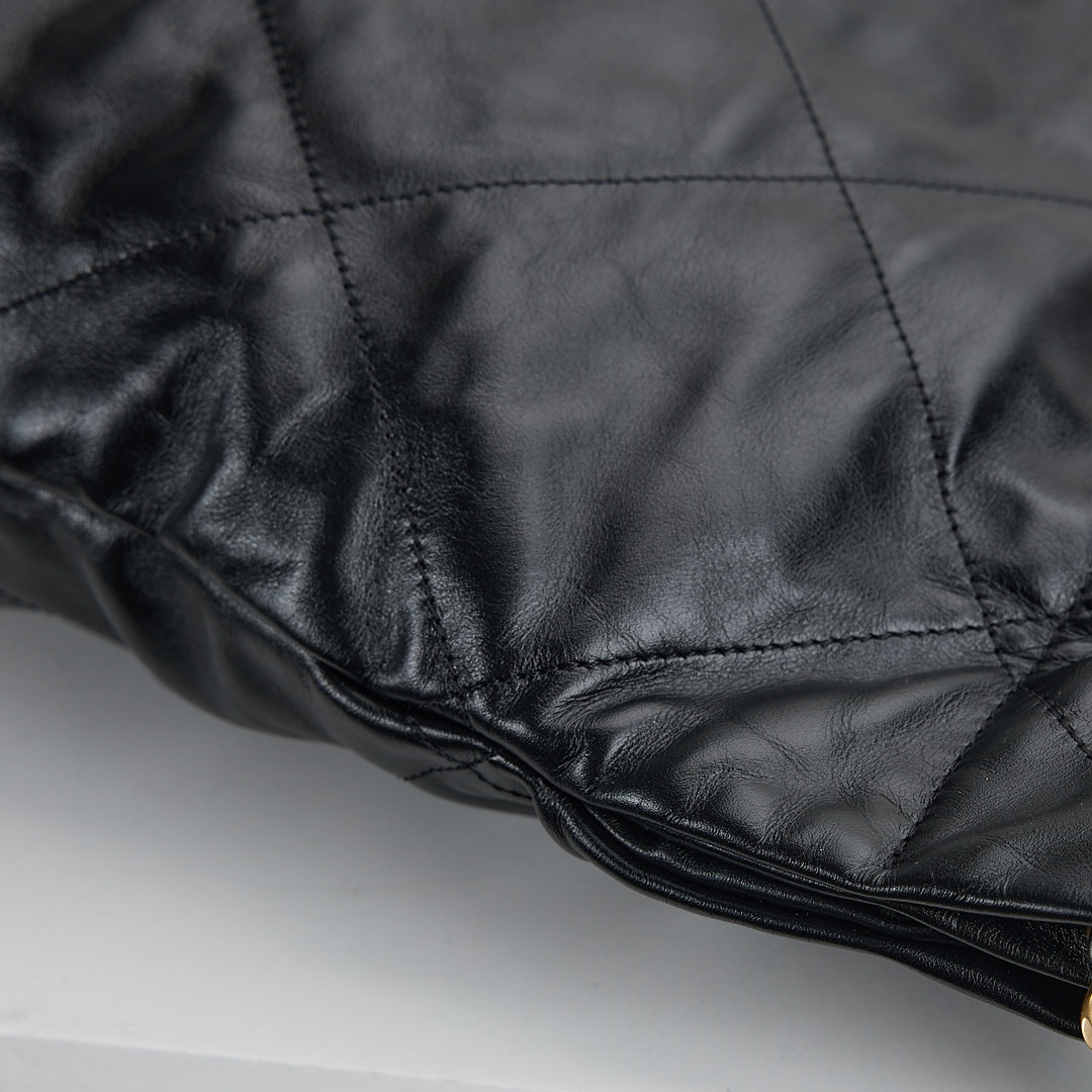 二手Chanel 22bag 中號黑金:圖片 13