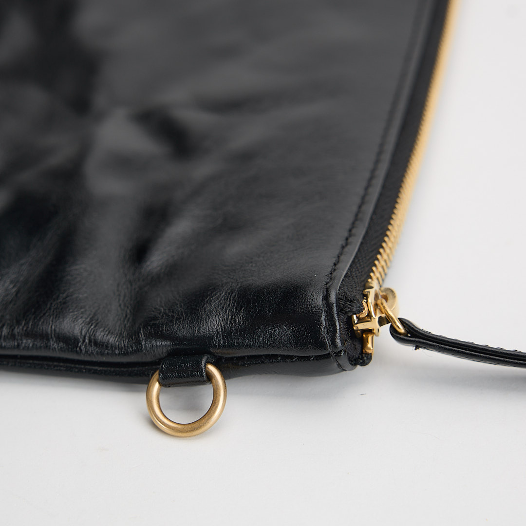 二手Chanel 22bag 中號黑金:圖片 28