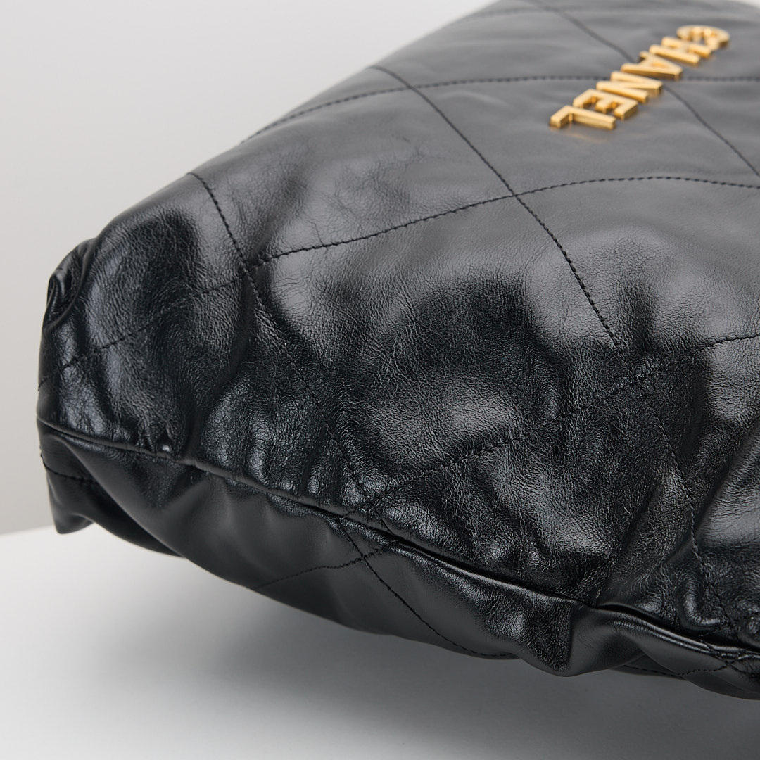 二手Chanel 22bag 中號黑金:圖片 8