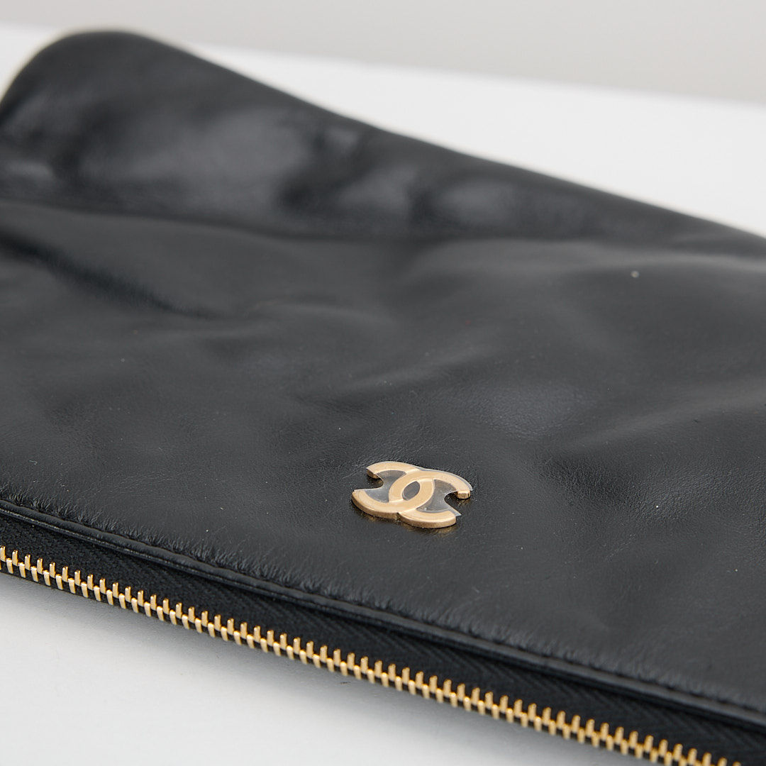 二手Chanel 22bag 中號黑金:圖片 25