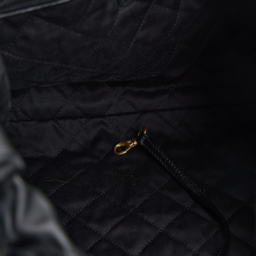 二手Chanel 22bag 中號黑金:圖片 24