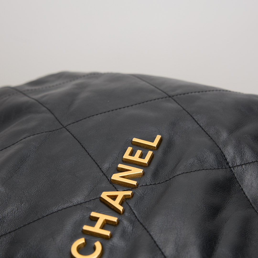 二手 Chanel 22bag 小號黑金:圖片 18