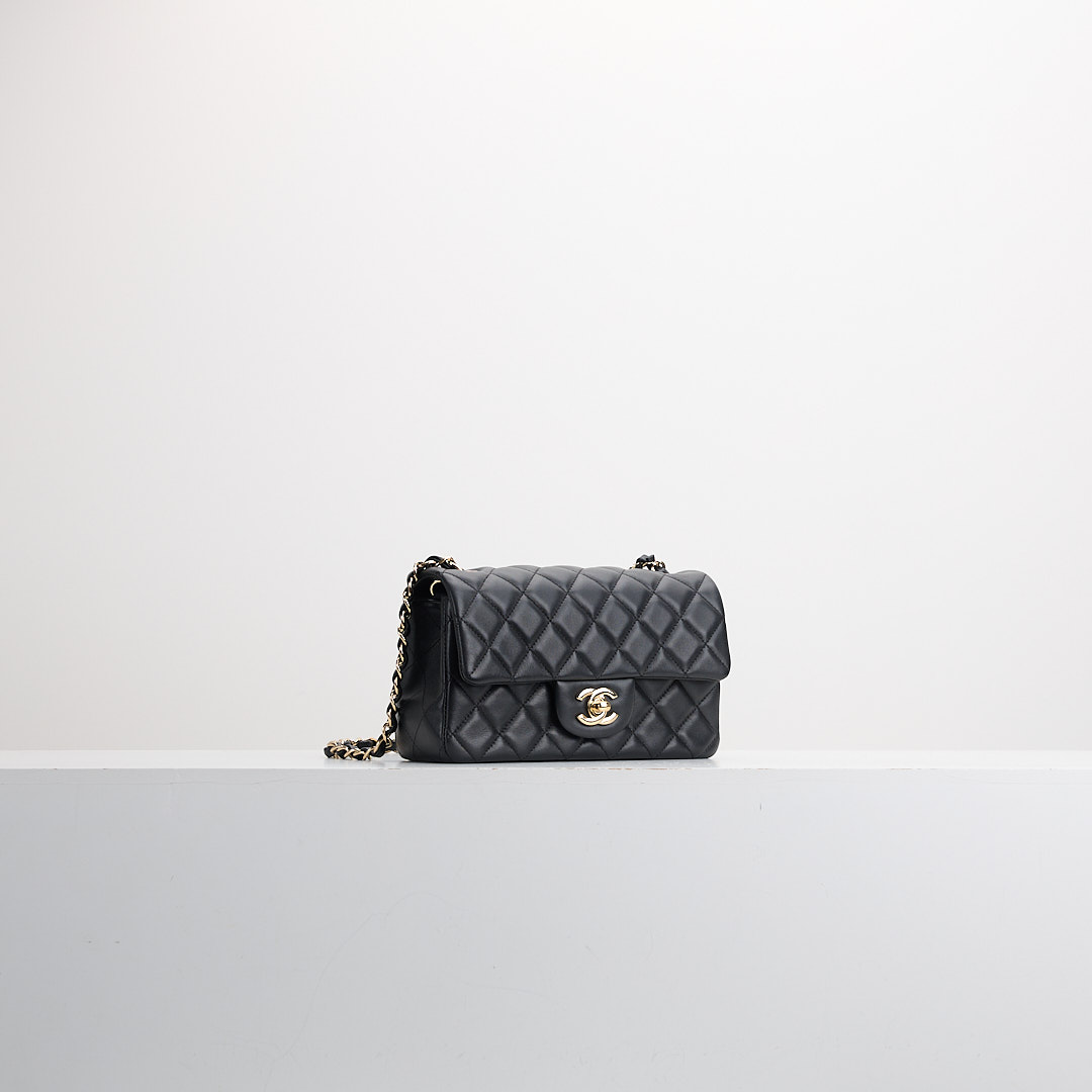 二手Chanel Cf20黑金/芯片款:圖片 2