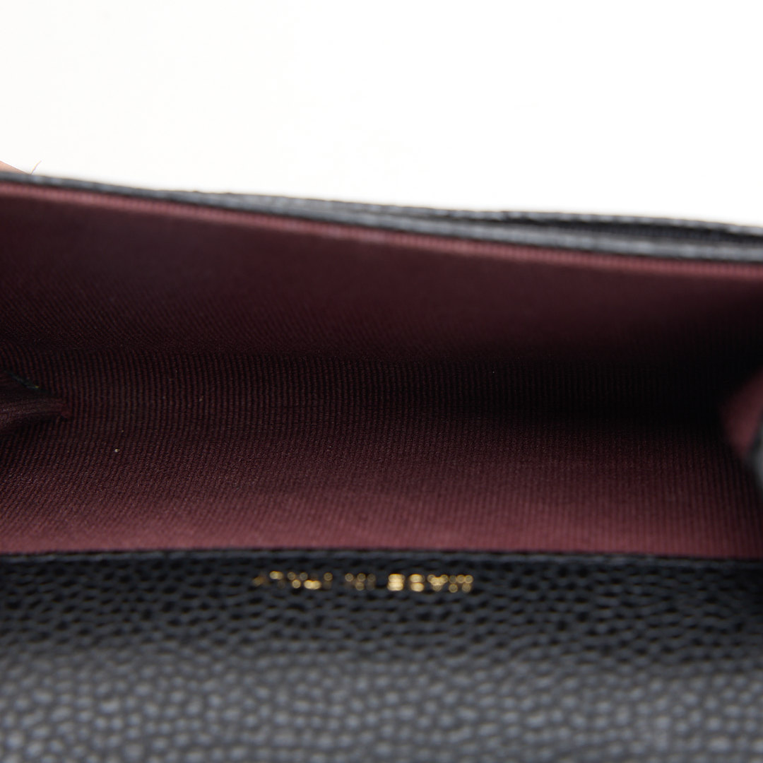 二手Chanel cf卡包/黑金牛:圖片 14