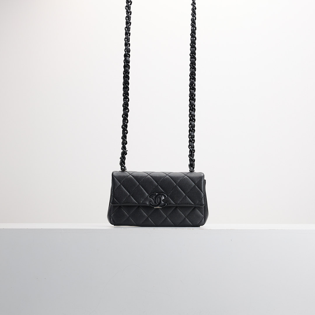 二手Chanel so black 黑天使大mini