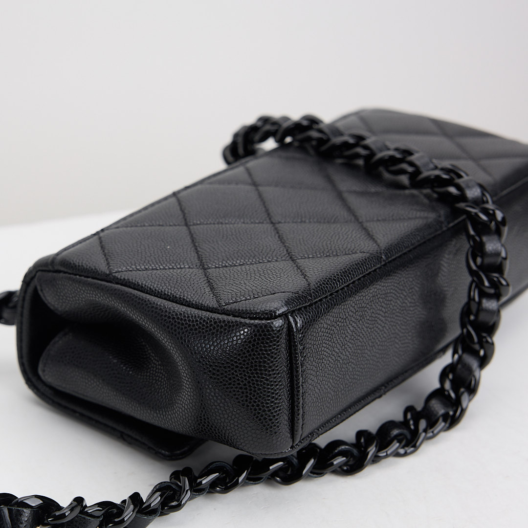 二手Chanel so black 黑天使大mini:圖片 11