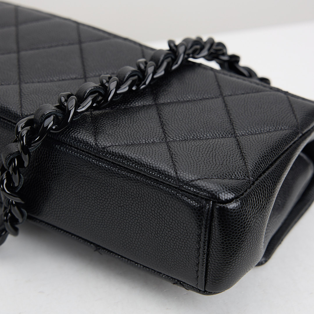 二手Chanel so black 黑天使大mini:圖片 12