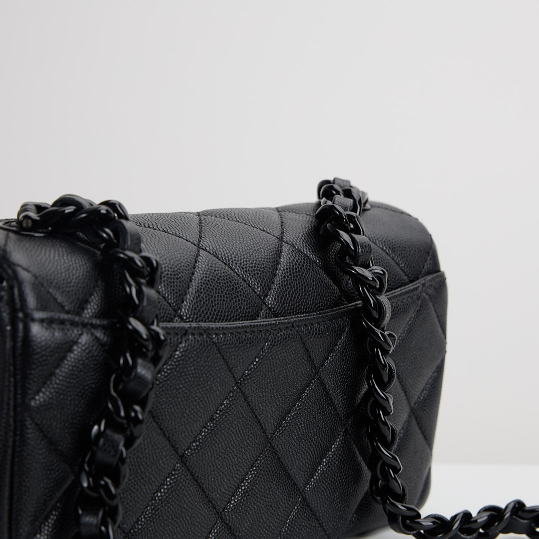 二手Chanel so black 黑天使大mini:圖片 14