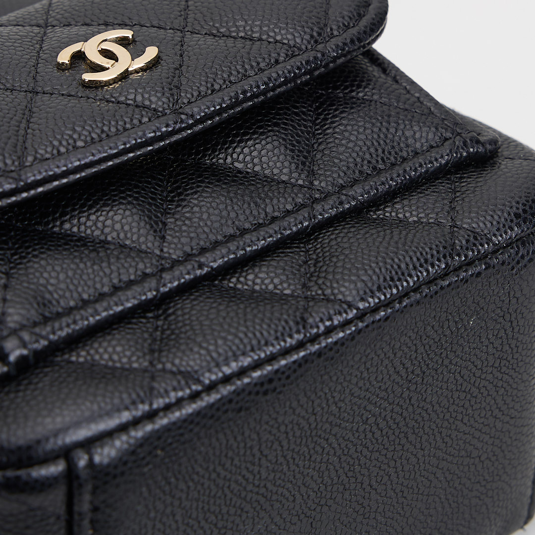 二手Chanel 小書包/黑金牛 :圖片 10