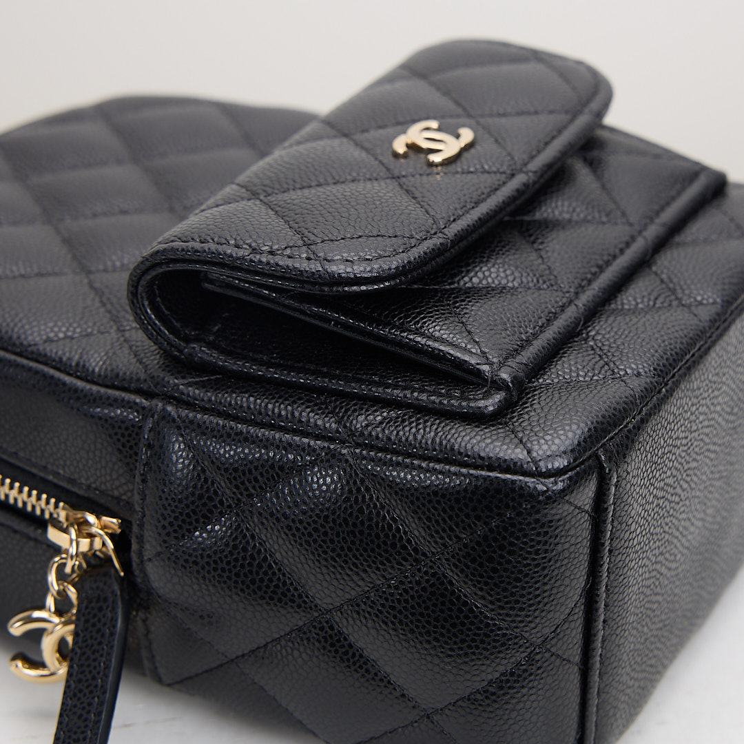 二手Chanel 小書包/黑金牛 :圖片 4