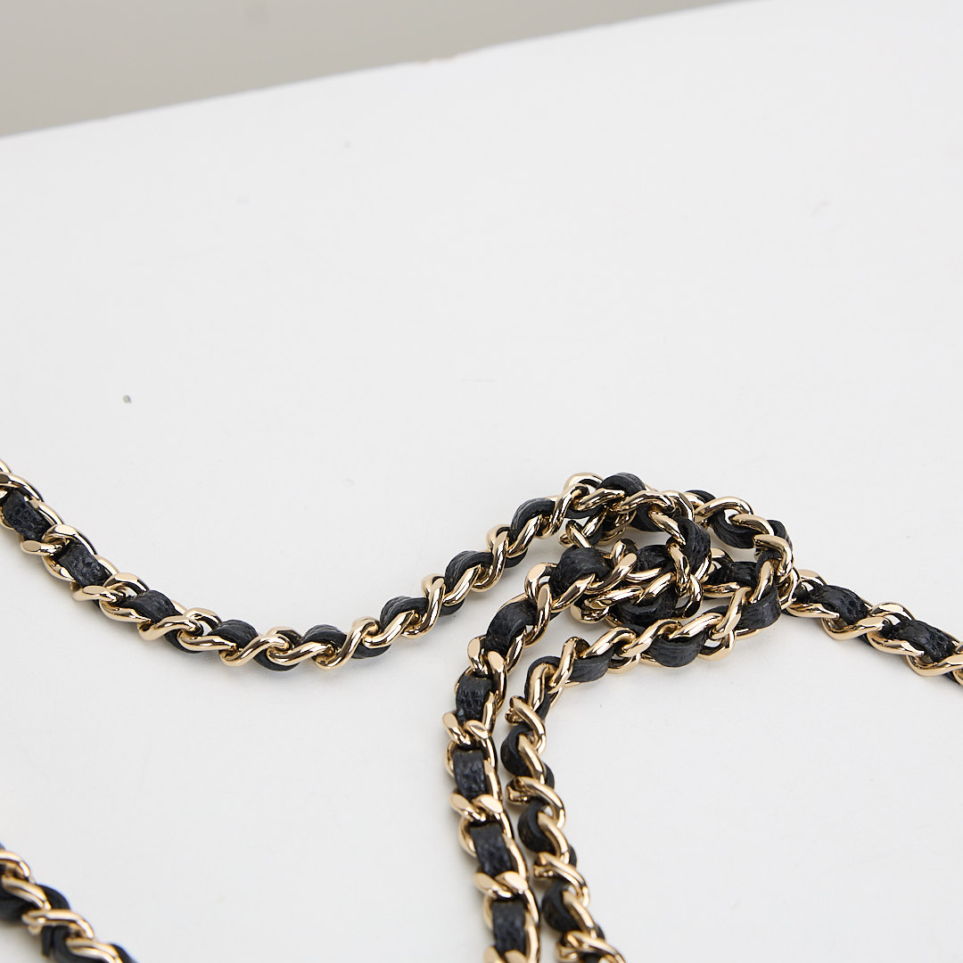 二手Chanel 小書包/黑金牛 :圖片 19