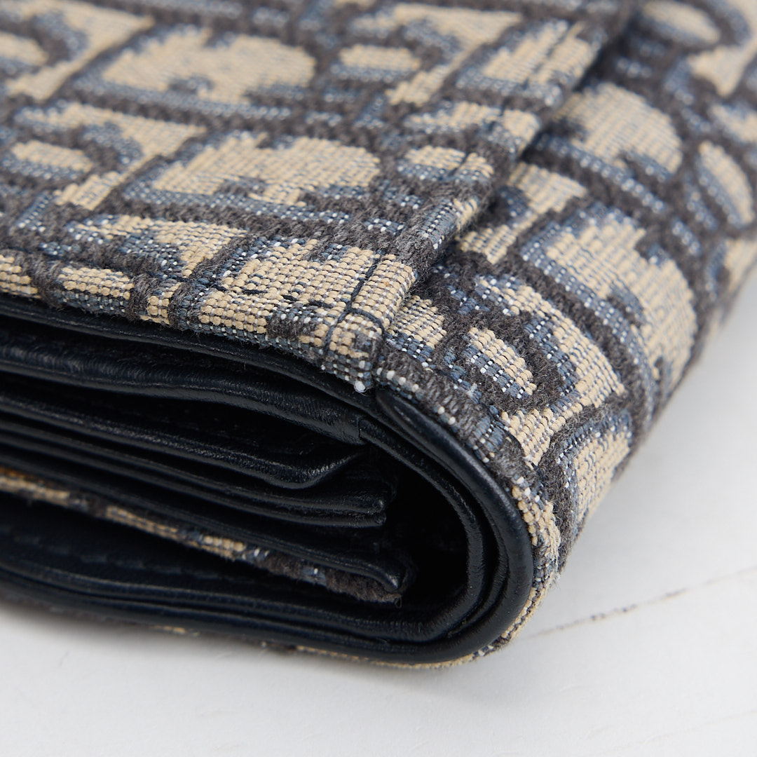 二手Dior saddle 馬鞍短夾/老花:圖片 14